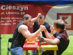 III Otwarte Mistrzostwa Cieszyna w Armwrestlingu /fot. MOSiR